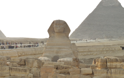 Sphinx and Pyramids