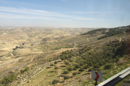View on way to Mt. Nebo