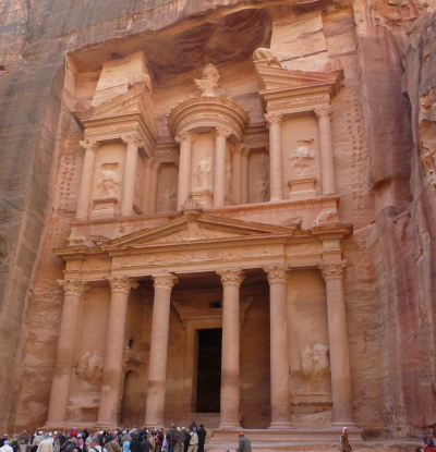 The Treasury in Petra