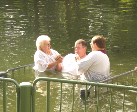 Baptism in the Jordan River