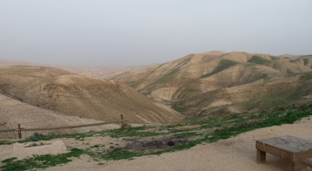 The view from Abraham's tent