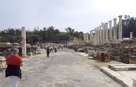 Beit Shean: Street