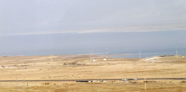 Dead Sea from the cable car