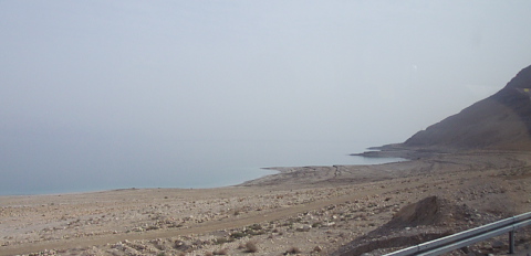Dead Sea shore