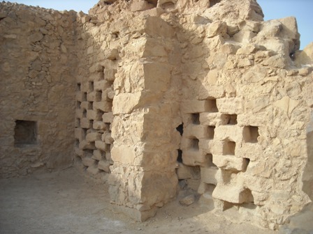 Bird cages in Masada