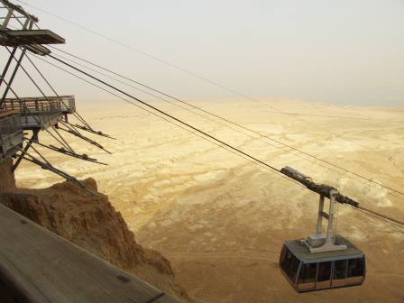 Masada cable car