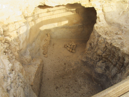 Cistern in Masada