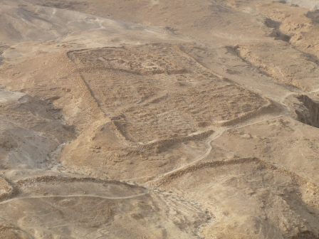 Roman Base Camp in Masada