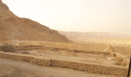 Roman Base Camp in Masada
