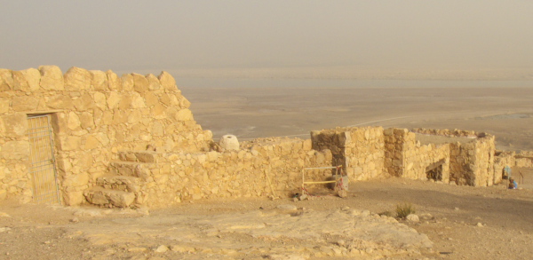 Ruins in Masada