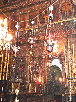 Chancel in the Church of the Nativity, Bethelehem