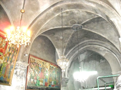 Jerusalem:  A church along the Via Dolorosa