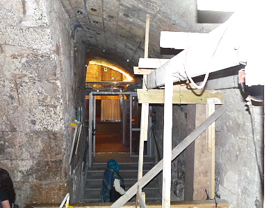 Jerusalem: Work continues in the tunnel
