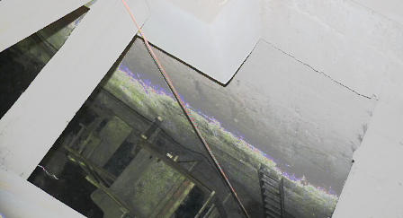 Jerusalem: Deep exvation in tunnel