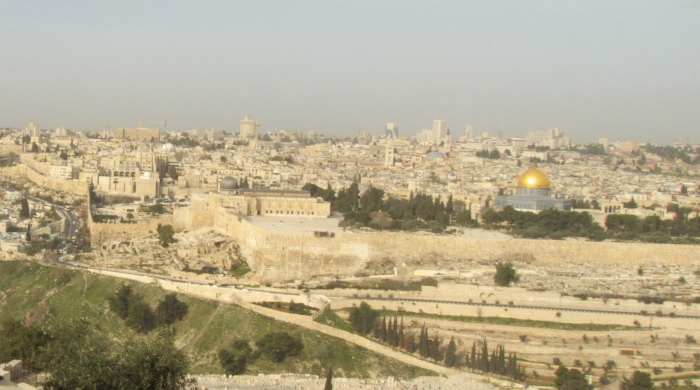 South east corner of Jerusalem wall