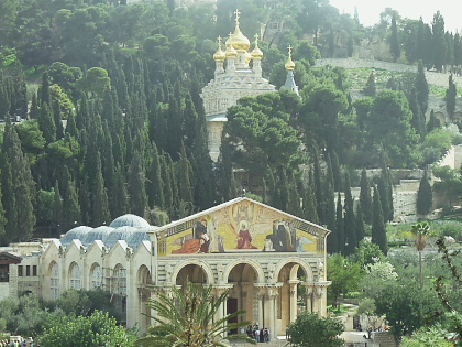 Jerusalem: The Church of All Natons and the Church of Saint Mary Magdalene
