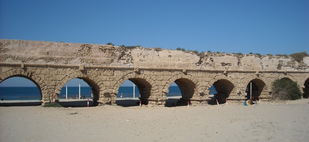 Aqueduct in Caesarea