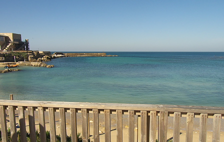 Harbor in Caesarea