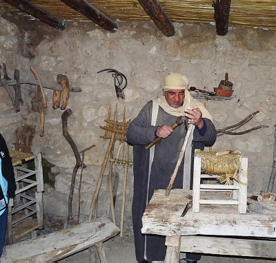 Carpenter shop in Nazareth Village