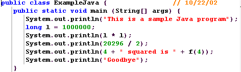 Coloring and indent line