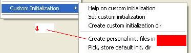 Create personal init files in ... dialog