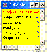 Project File